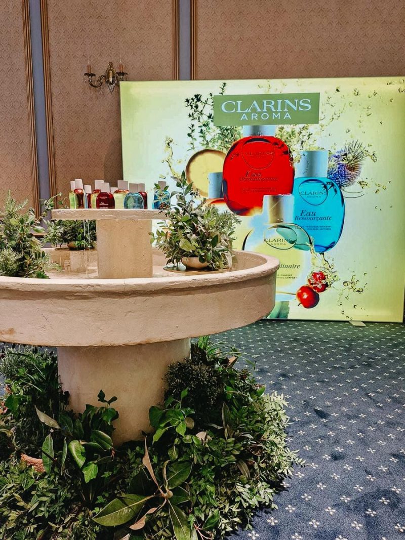Nuances Florales Fleuriste entreprise marques CLARINS 4