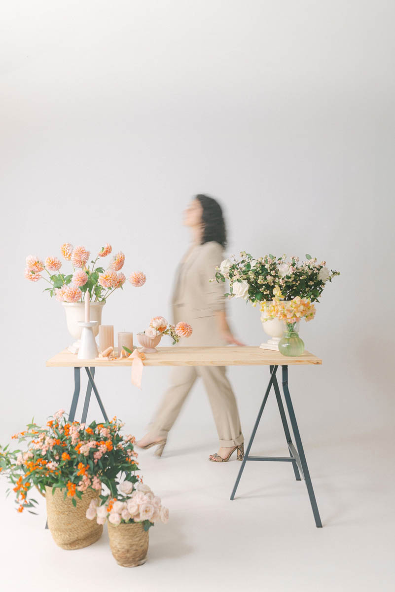 Fleuriste événementiel entreprises marques mariage freelance vendée pays de la loire